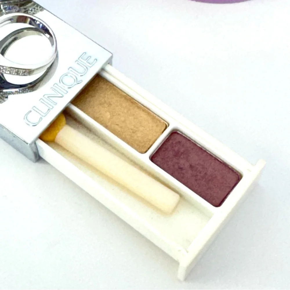 Bundle🛍️ Elgin II Watch Ring Korean Cream Clinique Eyeshadow Silver Purple Glam
